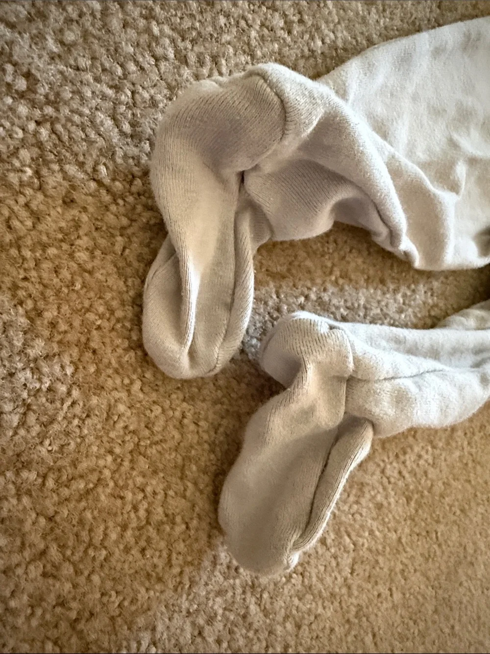 Carter's Light Gray Footed Baby Pants
